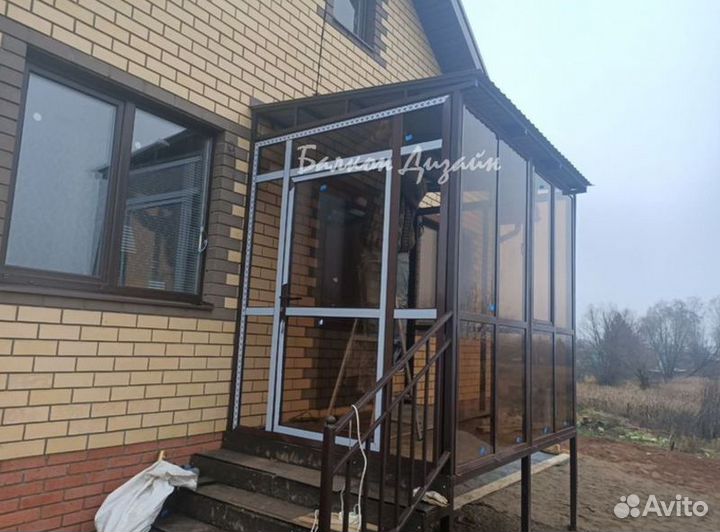 Входная группа. Витраж