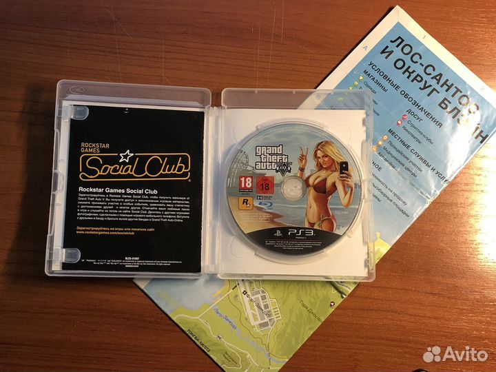 Игра для приставки PS3 (GTA 5)