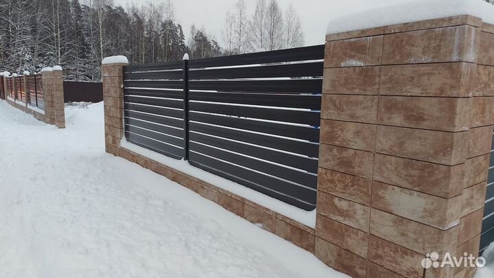 Заборные блоки