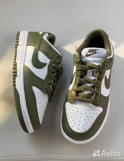 Кроссовки Nike Dunk Low Medium Olive оригинал