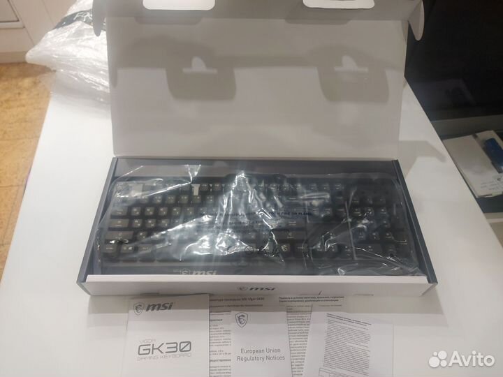Клавиатура msi vigor gk30