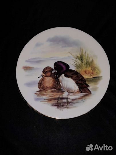 Тарелка декоративная фарфор винтаж