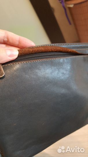 Мужской кожаный клатч