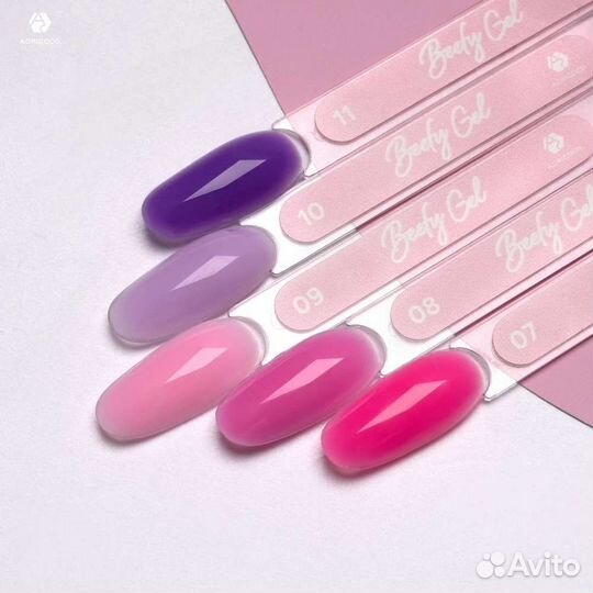 Однофазный гель для наращивания ногтей Adricoco