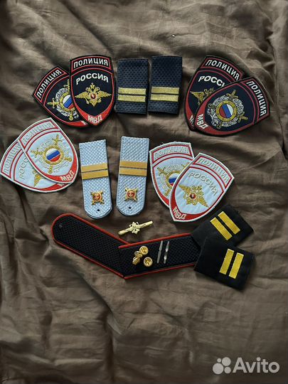 Шевроны полиция