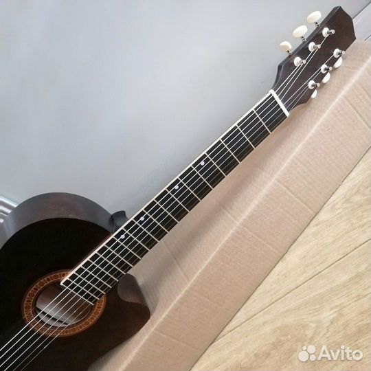Гитара новая широкий гриф Россия