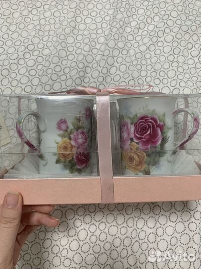 Набор чайной посуды 5 предметов фарфор