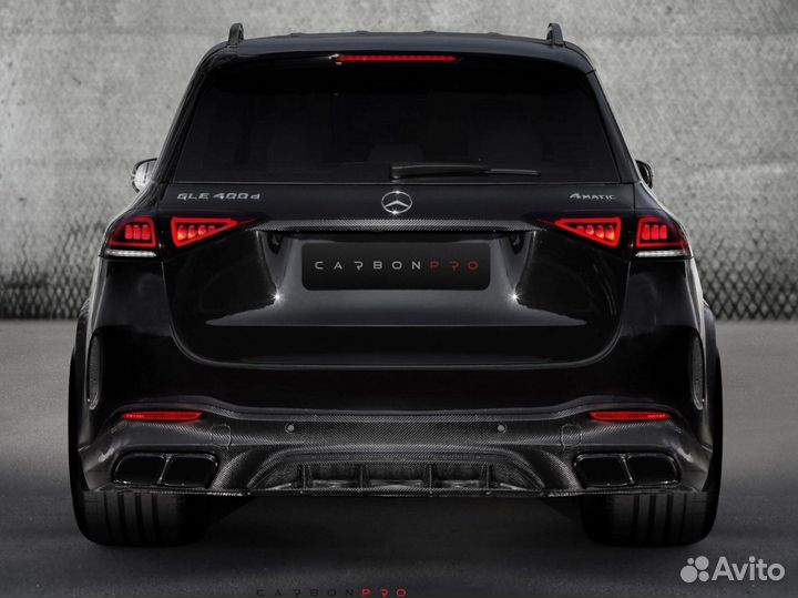 Карбоновый диффузор AMG Design для GLE(W167)