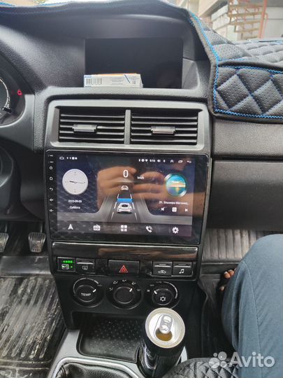 Магнитола на приору 2 с рамкой 9дюйм 4ех ядерный