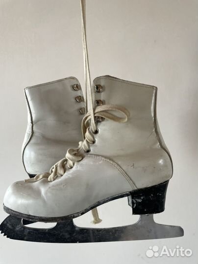 Реквизит ретро коньки для фотосессий