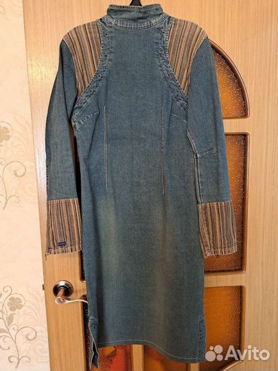 Джинсовое платье