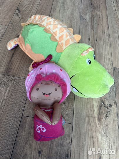 Мягкие игрушки вывертушки