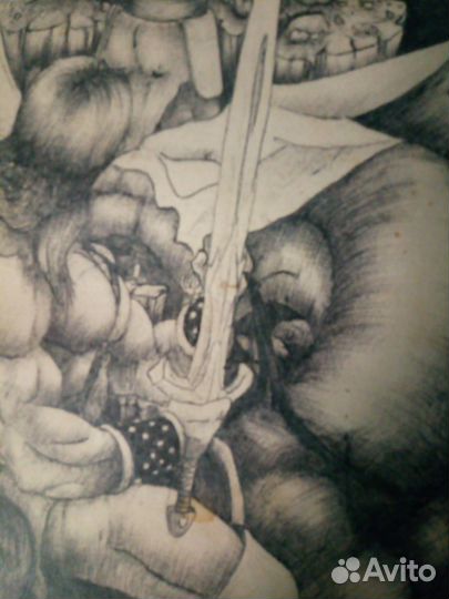 Картина графика фэнтези