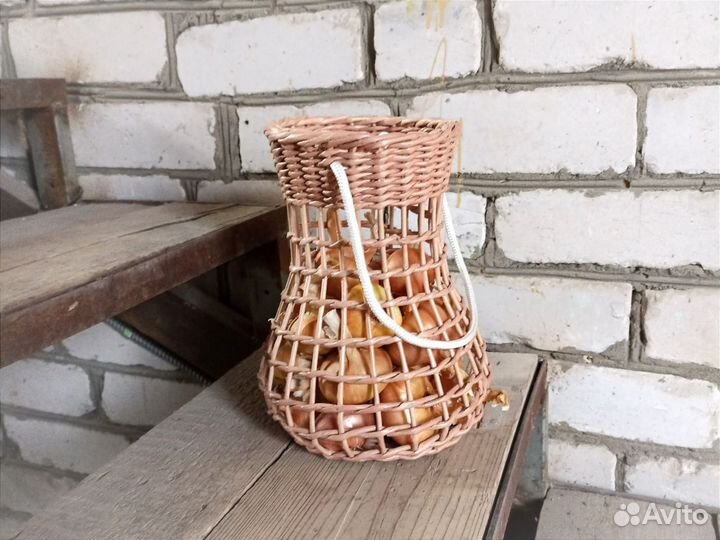 Корзина плетеная для хранения