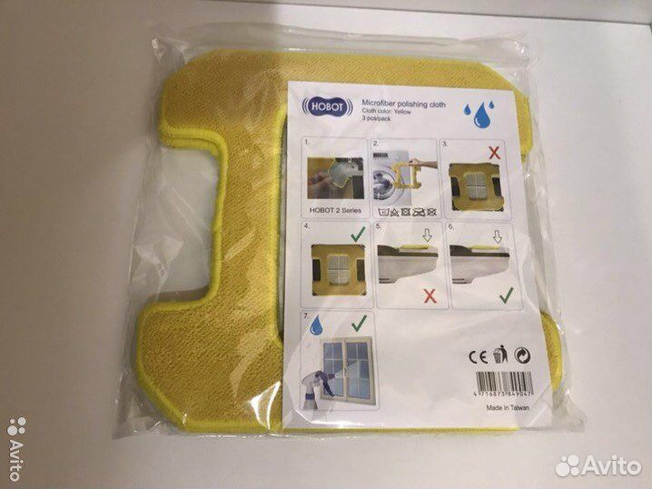 Салфетки для мойщика окон “Hobot”, “dBot”