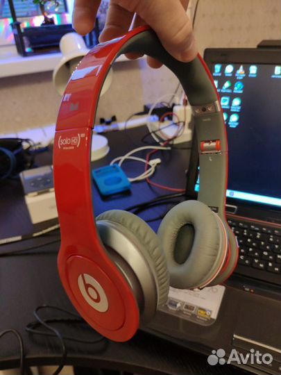 Наушники Beats by Dr. Dre Solo HD Red (Оригинал )