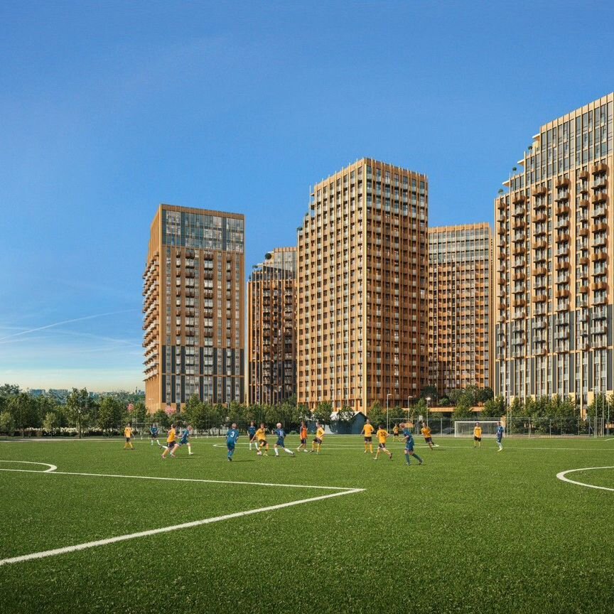 1-к. квартира, 54,4 м², 13/24 эт.