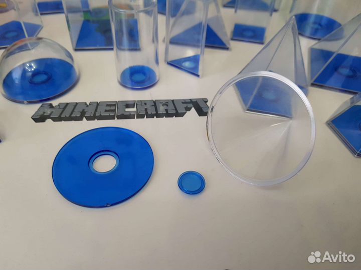 Обучающий набор Прозрачные геометрические фигуры