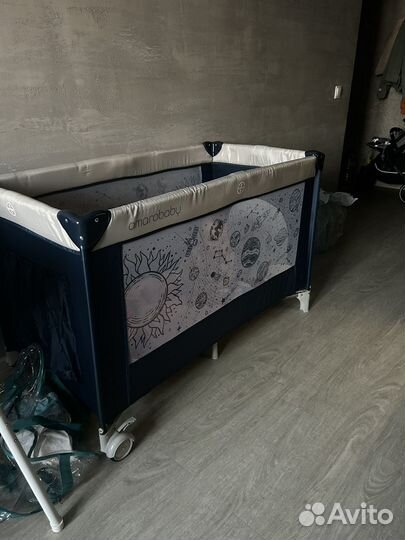 Детская кровать манеж