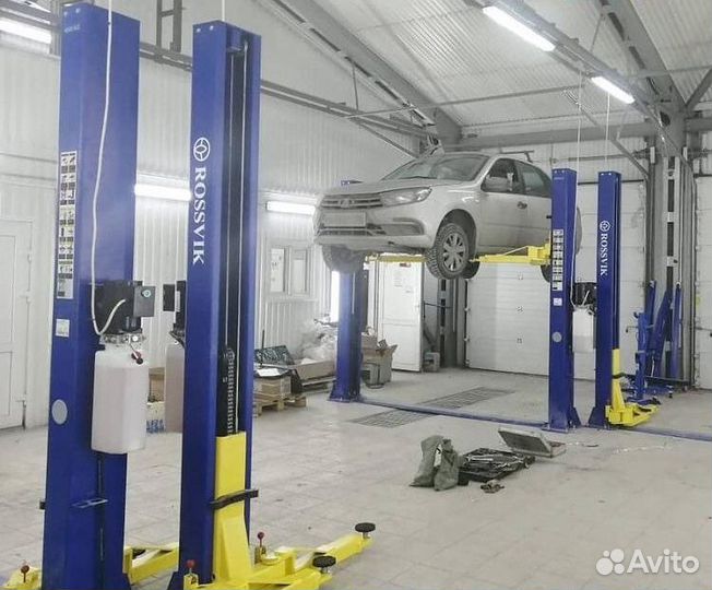 Подъемник 2-стоечный rossvik T4 г/п 4.0т