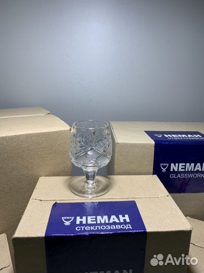 Рюмки из хрусталя