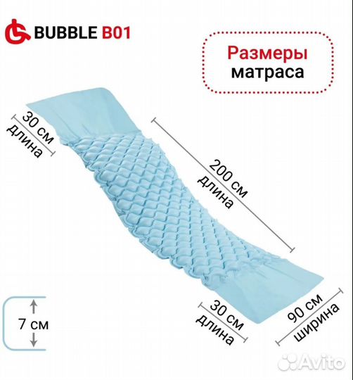 Противопролежневый матрас ячеистый