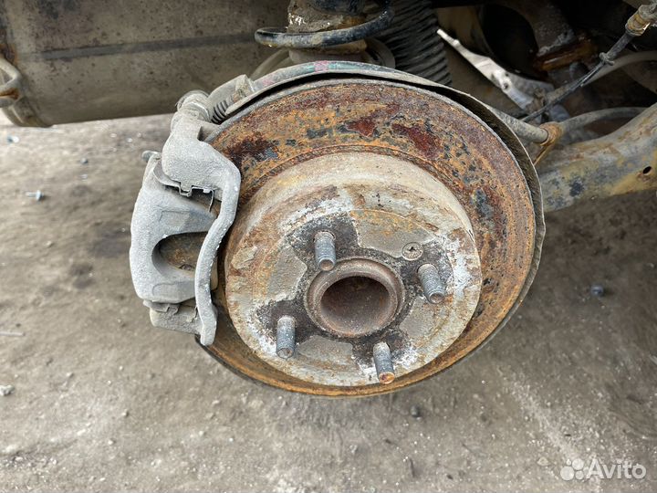 Хендай Солярис задние тормозные диски