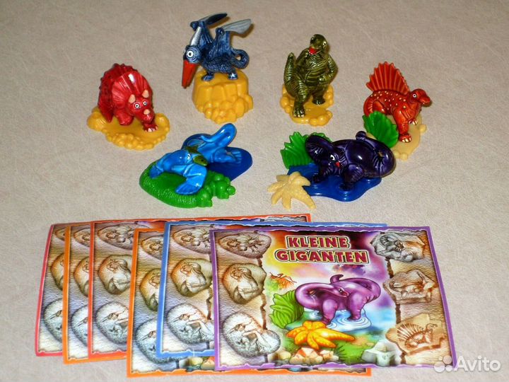 Киндер динозавры