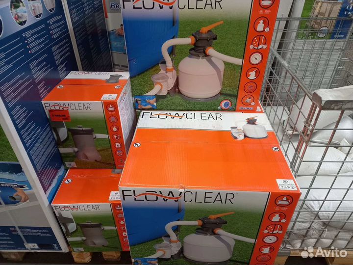 Песочный фильтр насос для бассейна