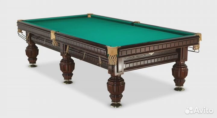 Бильярдный стол Рыцарь 10 футов Пирамида, Камень Super Stone, 40 мм, Материал бильярдного стола Масс