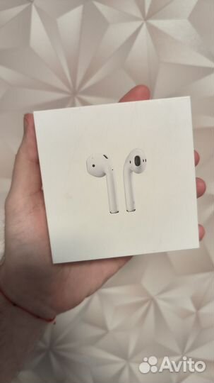 Коробка и комплект apple airpods 2 ростест