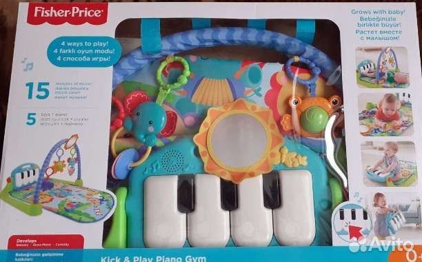 Развивающий коврик с пианино