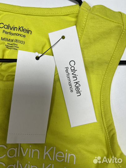 Майка топ для девочек calvin klein