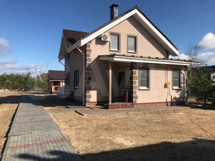 Коттедж 110 м² на участке 21 сот.