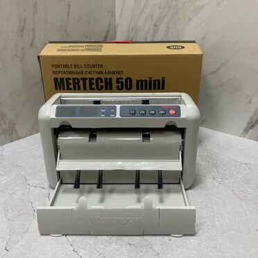 Портативный счетчик банкнот Mertech 50 Mini с АКБ
