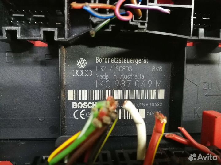 Блок бортовой сети volkswagen touran