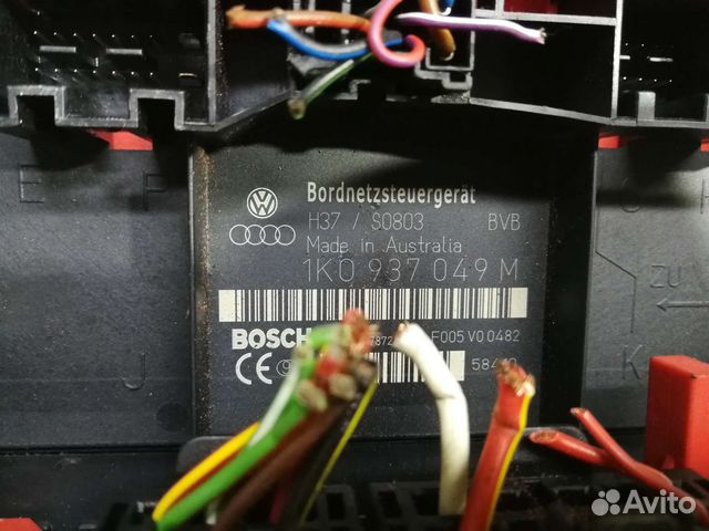 Блок бортовой сети volkswagen touran