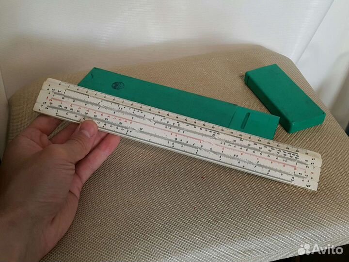 СССР клеймо Линейка логарифмическая