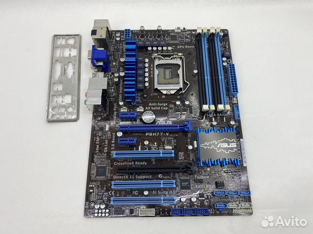 Материнская плата 1155 asus P8H77-V rev 2.00 купить в Москве ...