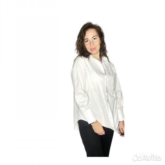 Рубашка белая zara