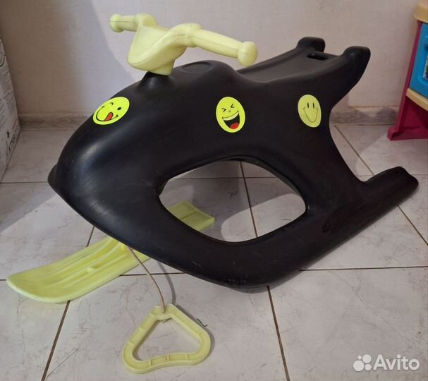 Снегокат пластиковый