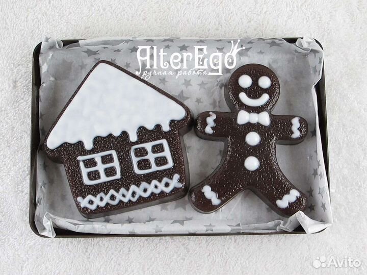 Подарочная упаковка коробки для мыла, конфет