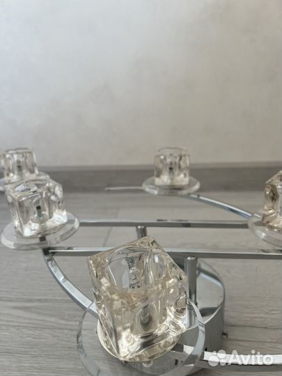 Люстра потолочная светодиодная с пультом