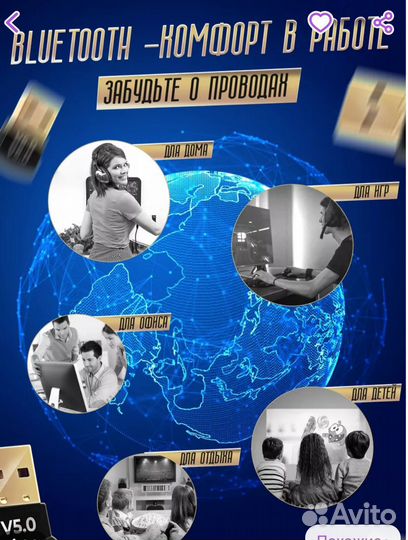 Bluetooth usb адаптер. Новый