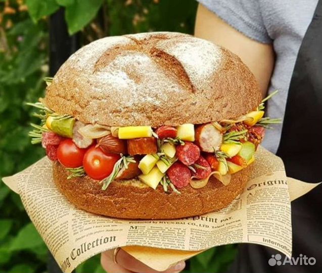 Мужской Букет бургер