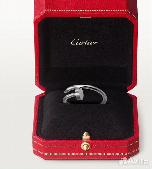 Кольцо Cartier гвоздь белое золото оригинал