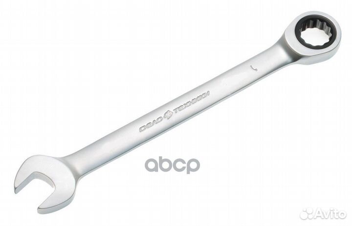 Ключ комбинированный с трещоткой х18мм Дело тех