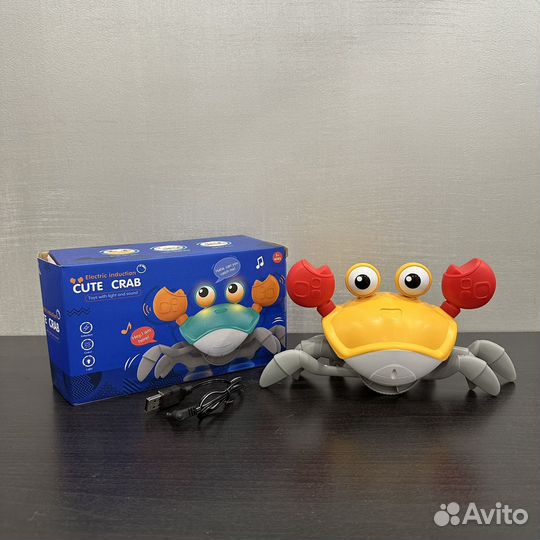 Игрушка бегающий краб новый танцующий Cute Crab