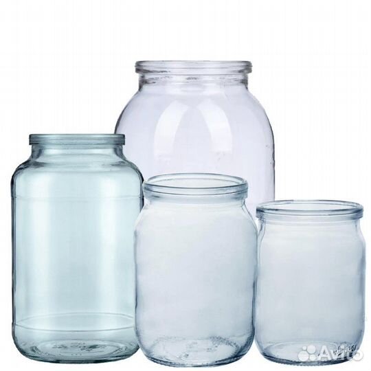 Банки стеклянные от 0,8 до 3 л