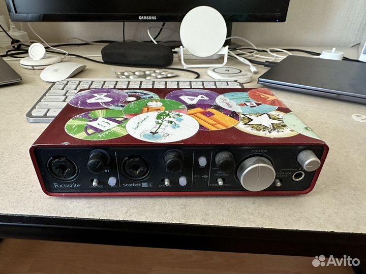 Звуковая карта focusrite scarlett 2i4